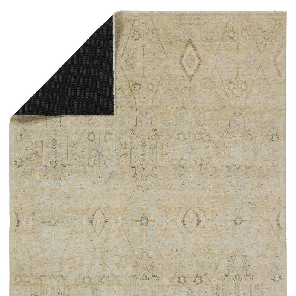 Jaipur Living Maisie Medallion Green/ Blue Runner Rug 2'6"X8'