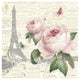 "Roses in Paris III" Digital Paper Print by Katie Pertiet, 26"x26"