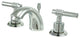 Kingston Brass KS2951ML Widespread Bathroom Faucet, Polished Chrome