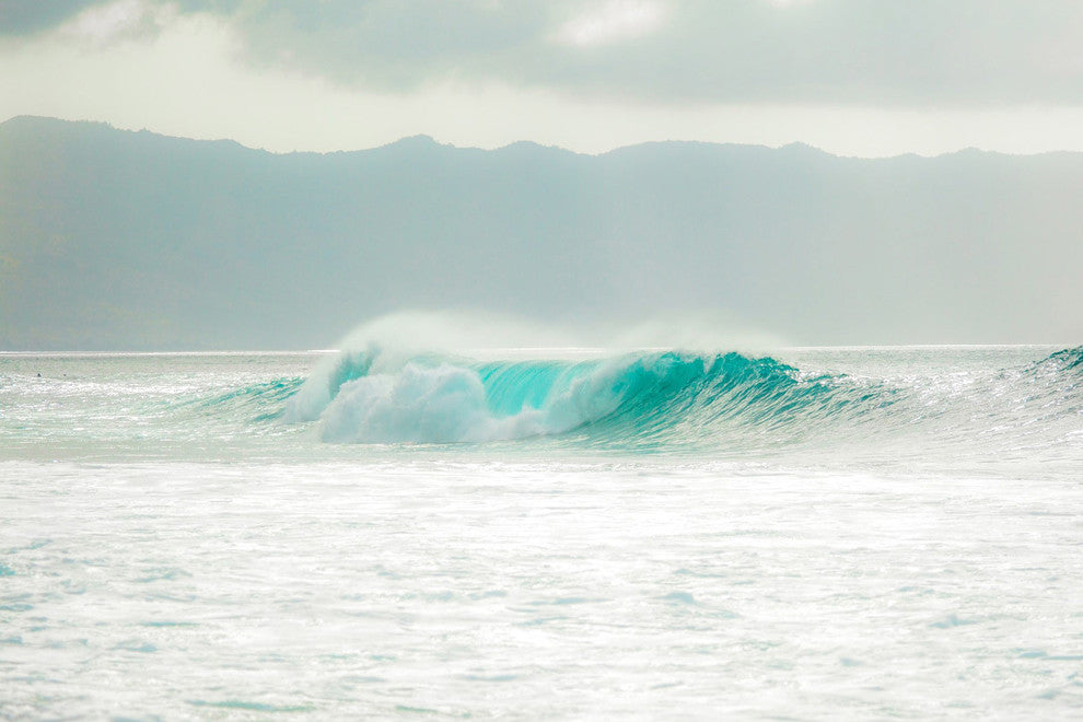 "Ice Bath" Painting Print on Wrapped Canvas