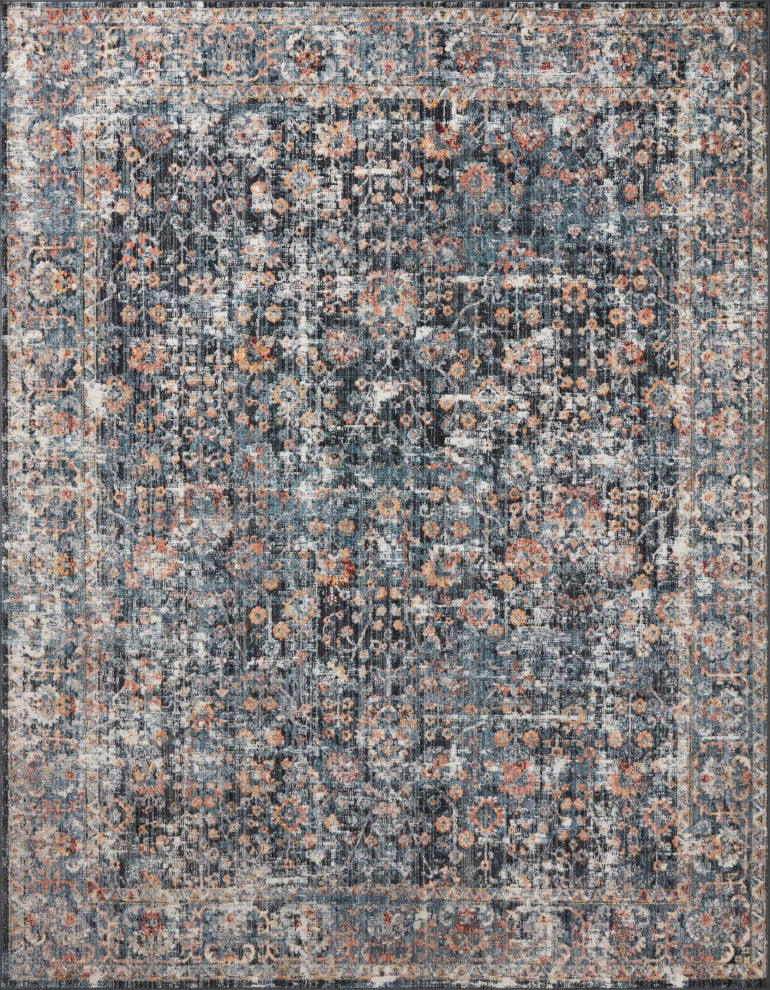 Loloi II Cassandra Blue / Multi 5'-3" X 7'-9" Area Rug