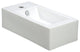 Porcelain Wall-Mounted Right-Facing Sink