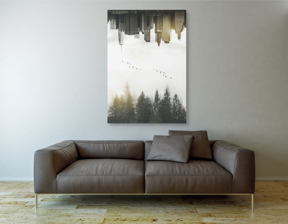Cortesi Home "Duality" by Nicklas Gustafsson, Giclee Canvas Wall Art, 40"x60"