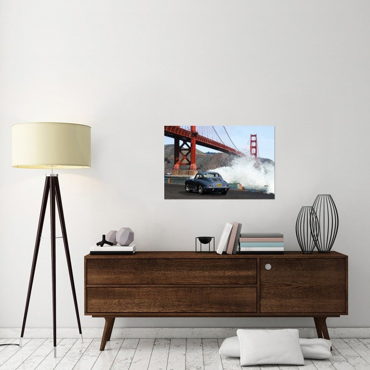 "Under the Golden Gate Bridge, San Francisco" Canvas by Gasoline Images, 36x24"