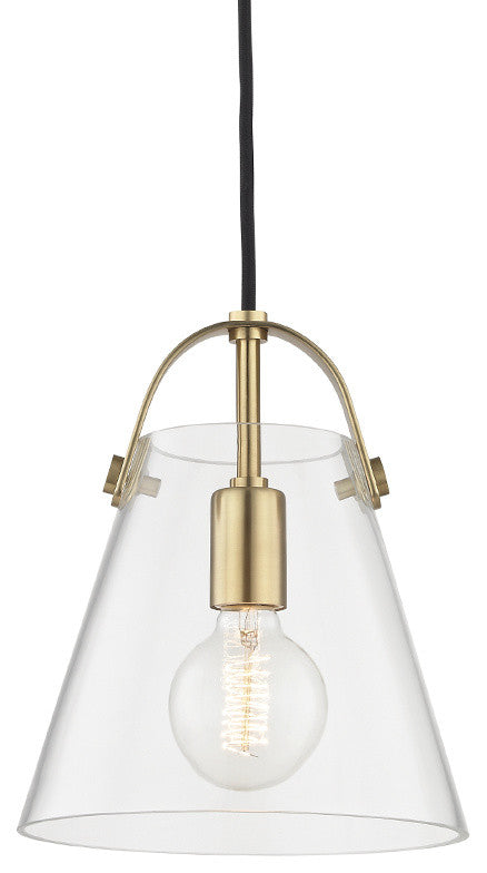 Mitzi Karin One Light Pendant H162701S-AGB
