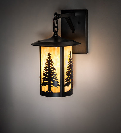 10 Wide Fulton Tall Pines Wall Sconce