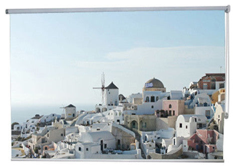"Mykonos" Artwork, 5' Shade, Blackout, Right