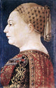 Bonifazio Bembo Portrait of Bianca Maria Sforza Wall Decal Print