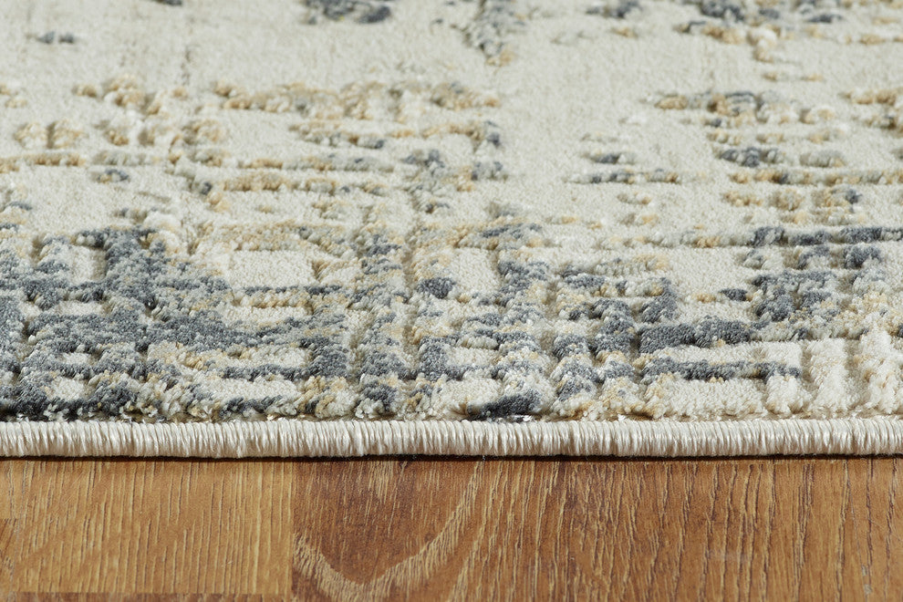 Quartz 27035-190 Area Rug, Gray, 7'10"X10'10"