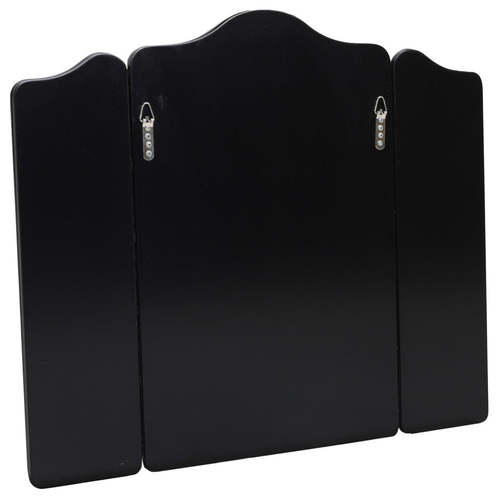 Jeffery Modern Glam Foldable 3-Panel Vanity Mirror