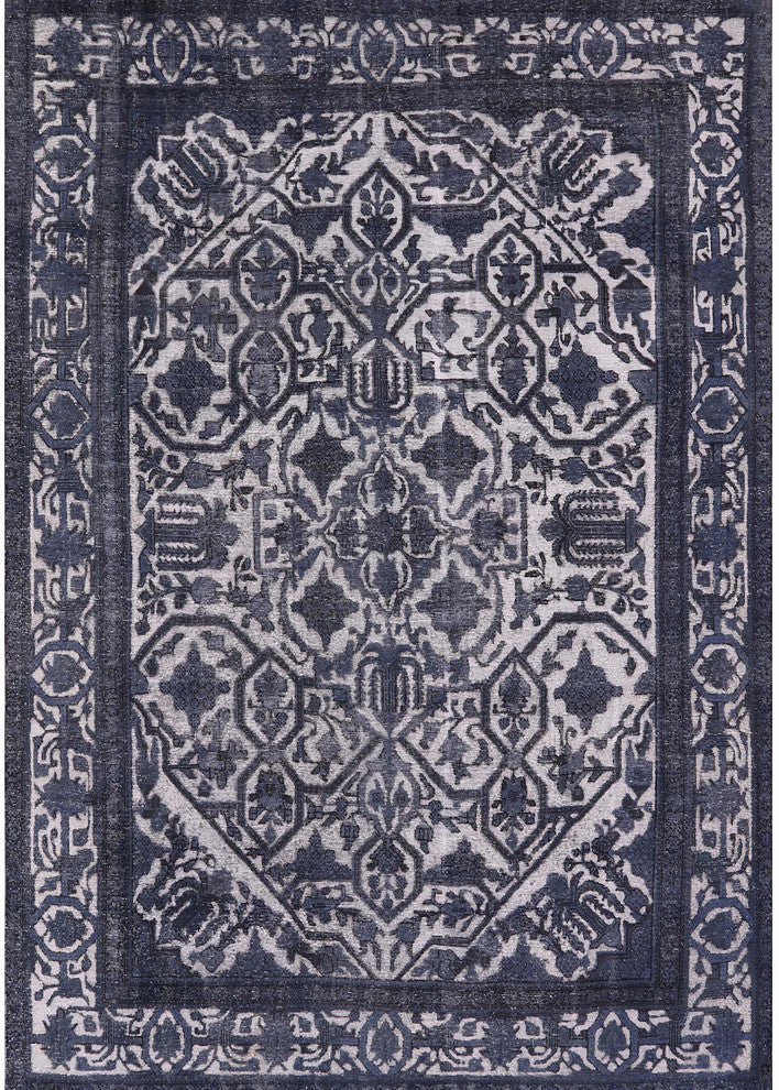 Ahgly Company Indoor Rectangle Mid-Century Modern Area Rugs, 2' x 4'