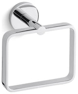 One Towel Ring, Polished Chrome