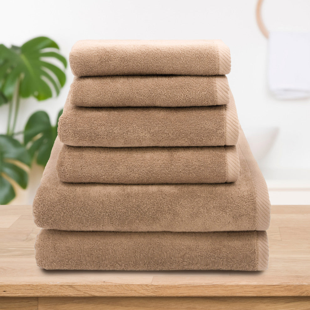 Linum Home Textiles 100% Turkish Cotton Ediree 6 Piece Towel Set