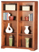 Eagle Furniture Oak Ridge 60" Tall, Double Wide Bookcase, Unfinished
