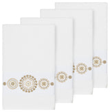 Isabelle 4 Piece Embellished Hand Towel Set