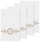 Isabelle 4 Piece Embellished Hand Towel Set