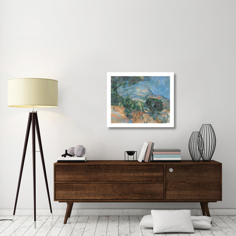 "Mount Sainte-Victoire, c. 1904" Digital Paper Print by Paul CÃŒÂ©zanne, 32"x26"
