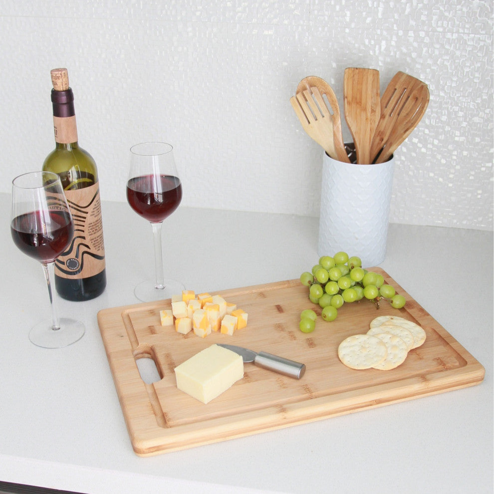 Over The Sink Bamboo Cutting Board A-906