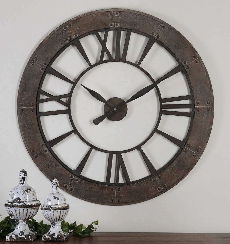 Ronan Wall Clock By Designer Steve Kowalski