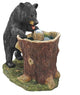 Drinking Wildlife Bear Home Garden Statue