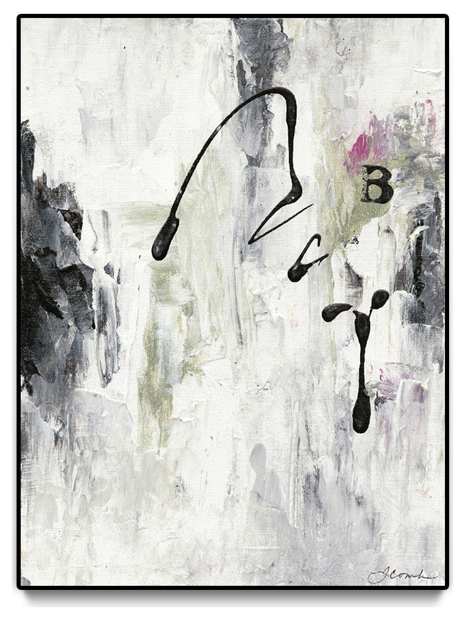 "Magic Energy II" Oversized Framed Canvas, 60" x 40"