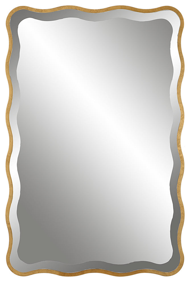 Uttermost Aneta Gold Scalloped Mirror