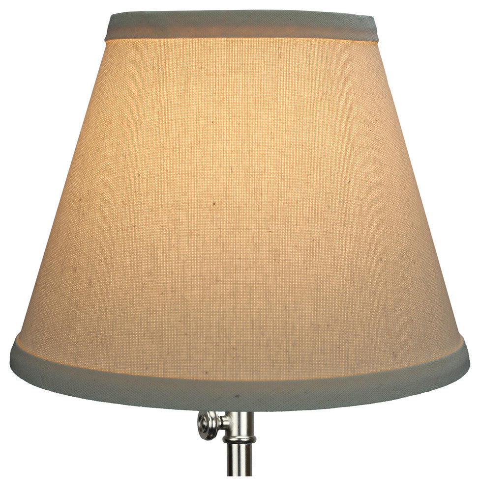 Fenchel Shades 5"x9"x7" Spider Attachment Empire Lamp Shade, Linen Beige H