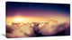 "Blue Sky Over Clouds Panorama" Landscape Wall Art Wall Art, 32"x16"