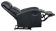 Artiva USA Modern Home Slim Design PU Leather Recliner, Black
