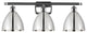 Ballston Dome Bath Vanity Light, Polished Chrome, Polished Chrome