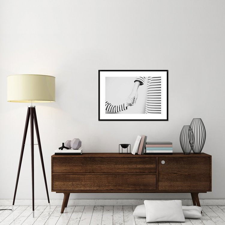 "Bonds" Framed Digital Print by Keisuke Ikeda, 38"x28"