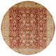 Ahgly Company Indoor Round Mid-Century Modern Area Rugs, 5' Round