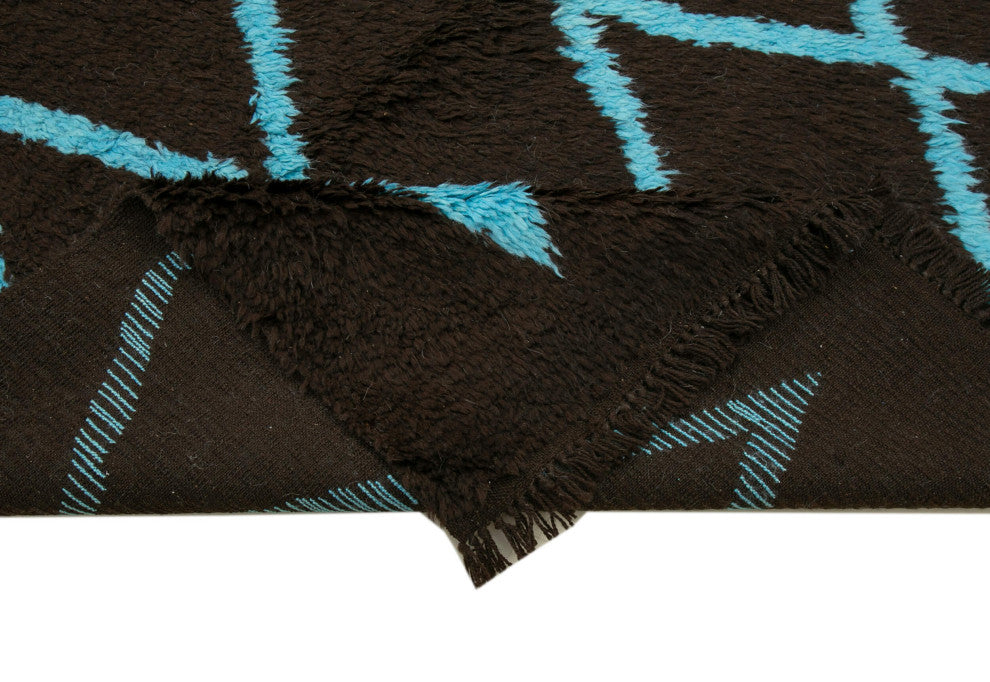 Rug N Carpet - Handmade Unique 9' 0'' x 12' 2'' Moroccan Area Rug