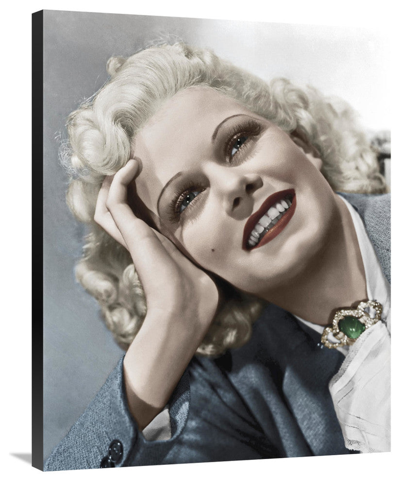 "Jean Harlow" Stretched Canvas Giclee by Hollywood Photo Archive, 29x36"