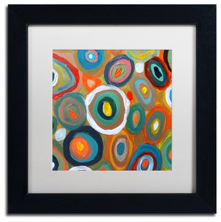 'Carisma' Matted Framed Canvas Art by Sylvie Demers