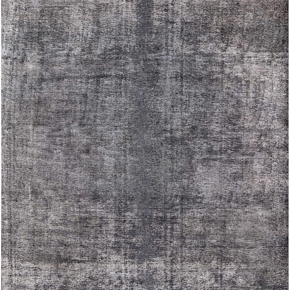 Ahgly Company Indoor Square Mid-Century Modern Area Rugs, 8' Square