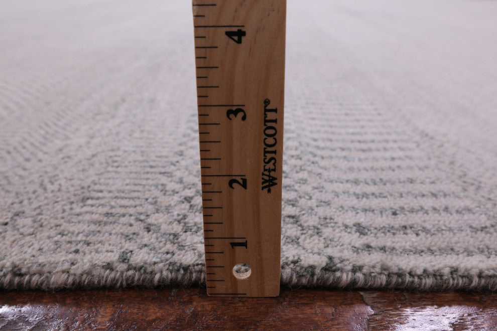 9' 1" X 12' 1" Savannah Gabbeh Wool and Silk Hand Knotted Rug Q6523