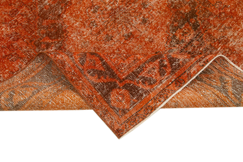 Rug N Carpet - Handmade Anatolian 4' 11" x 12' 0" Antique Runner Rug