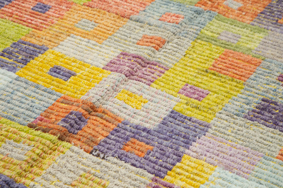 Rug N Carpet - Hand-knotted Turkish 8' 4'' x 13' 0'' Unique Wool Kilim Rug