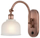 Innovations 518-1W-AC-G411 1-Light Sconce, Antique Copper