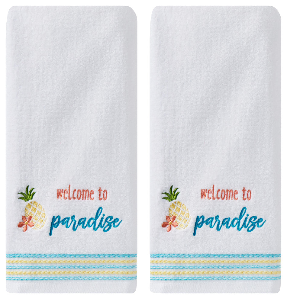 SKL Home 2-Piece Summer Paradise Hand Towel Set