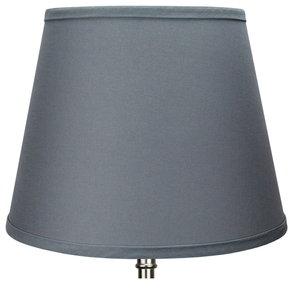 Fenchel Shades 9"x13"x10" Spider Attachment Empire Lamp Shade, Linen Graph