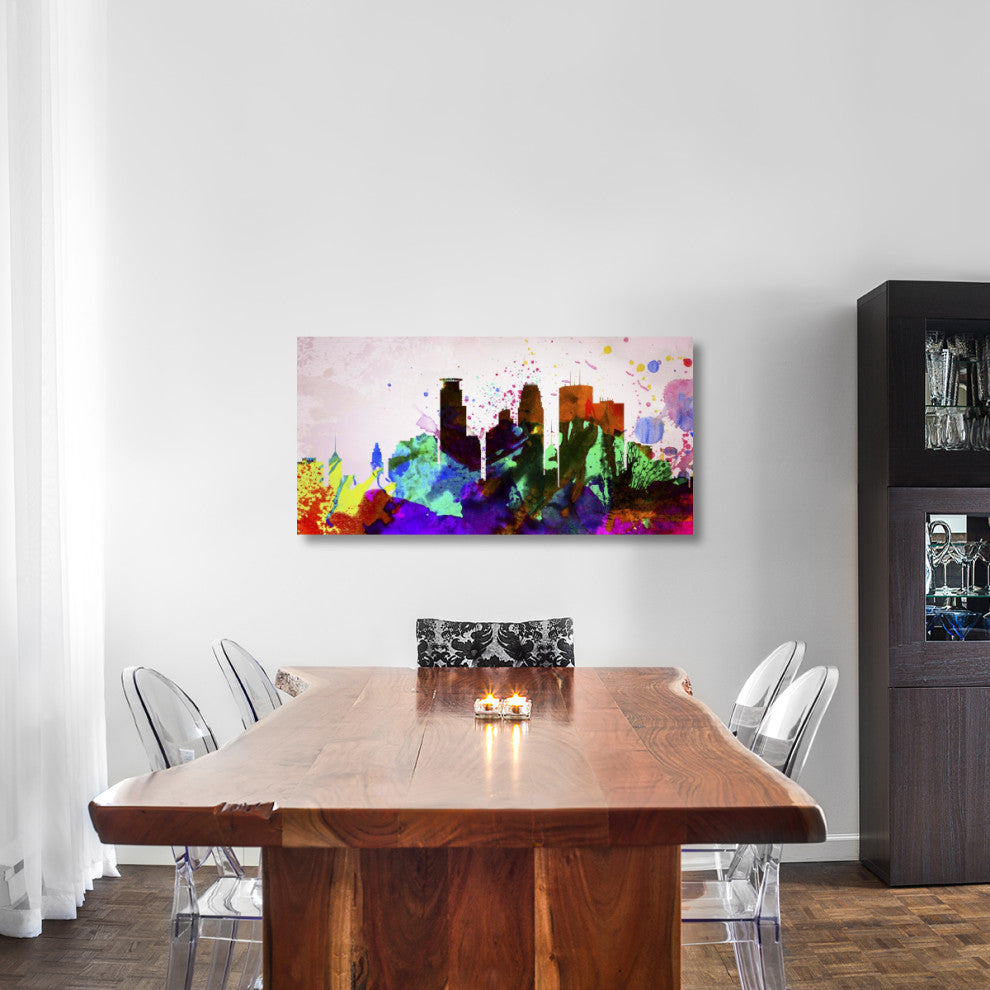 "Minneapolis City Skyline" Fine Art Print
