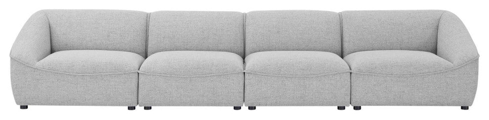 Sofa, Fabric, Gray, Modern, Living Lounge Room Hotel Lobby Hospitality