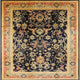 Ahgly Company Indoor Square Mid-Century Modern Area Rugs, 8' Square