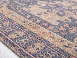 VER03 Vera Purple Power Loomed Indoor Area Rug, Purple, 7'6" X 10'