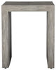 Uttermost Aerina Modern Gray End Table