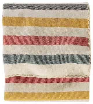 Pendleton Eco Wise Glacier Wool Blanket, Twin