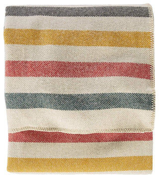 Pendleton Eco Wise Glacier Wool Blanket, Twin