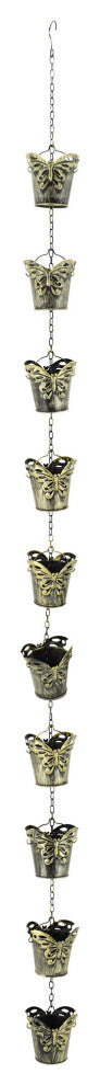 Rain Chain - Butterfly Pails